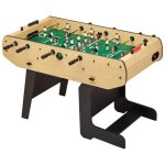 Baby - foot pliable - barres t�lescopiques - robuste - 2 � 4 joueurs - 3 balles li�ge inclues