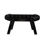 Baby - foot caf� ren� pierre match noir ii ? panneau noir brillant joueurs m�tal barres chrom�es