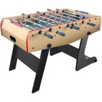 Baby - foot pliant arcade jeux - gamme enfants - gain de place - 143x75x15 - htre et pieds noirs