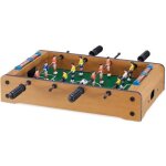 Relaxdays baby - foot mini babyfoot de table enfants adulte jeu de table soccer de voyage hxlxp: 11 x ...