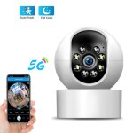 Babyphone camra ecoute bb - vido sans fil multifonctions - double bande 2. 4g et 5g - camra bidirectionne ...