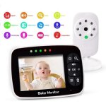 Babyphone camra vido bb moniteur - jasenx - 3. 5 inches lcd - vision nocturne - surveillance temprature ...