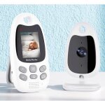 Babyphone magicfox cam�ra b�b� moniteur 24 ghz avec capteur de temp�rature communication bidirectionnelle ...