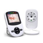 Babyphone vid�o 24 ghz sans fil moniteur b�b� 2. 4 hd lcd cam�ra vid�o pour b�b� avec vox vision nocturne ...