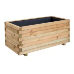 Bac � fleurs rectangulaire stockholm - cerland