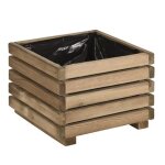 Bac k�b 40 carr� - 30 l - jardipolys - bois - pin europ�en trait� autoclave - capacit� 30 litres