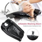 Bac lave - t�te gonflable portable - moohop - pvc - confort pour personnes �g�es et enceintes - 2 ans ...