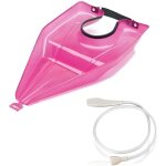 Bac lave tte portable - sibel - rose - avec douchette - adaptable sur tous robinets - neuf