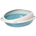 Bac  litire - aim - oval avec rebord amovible - pour chat - 45 x 36 x 155 cm
