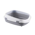 Bac � liti�re chat queen xxl gris pierre - zolux gris