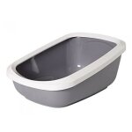 Bac  litire - nobby - 72185 aseo jumbo - gris / blanc - 675 x 48 x 28 cm - moyen