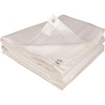 Terre jardin bche arme transparente 4 x 6 m pe 160 g / m2 haute densit bche de protection 4 x 6 transparen ...