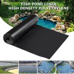 Bche bassin - tempsa - 4. 5x5m - paisseur 0. 12mm - pvc - membrane impermable rservoir tang pisciculture ...