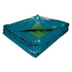 Terre jardin bche de protection multi - usage 15 x 6 m bche polythylne 70 g / m
