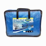 Bâche à bulles pour piscine rectangulaire - terre jardin - 10 x 5 m - bleu - polyéthylène - 180 microns ... Bâche à bulles pour piscine rectangulaire - terre jardin - 10 x 5 m - bleu - polyéthylène - 180 microns ...