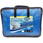 Bche  bulles piscine rectangulaire 8 x 4