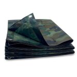Bche camouflage militaire 130g / m2 5 x 3. 6 arme