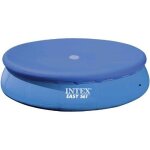 B�che pour piscine ronde intex - 366 cm de diam�tre - prot�ge efficacement contre les impuret�s ext�rieures ...