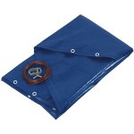 Bche piscine ronde - ribiland - prbp140r52 - diamtre 520 m - bleu - protge des salets charries par ...