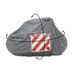 Bche de protection - optima - polyester enduit impermable 110 g / m - 2 sangles rglables incluses ...