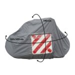 Bche de protection - optima - polyester enduit impermable 110 g / m - 2 sangles rglables fournies ...