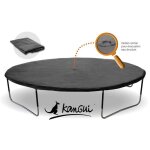 Bche de protection pe pour trampoline  360 cm - kangui - accessoire de trampoline - noir - enfant