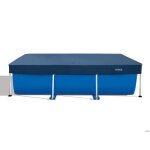 B�che de protection pour piscine tubulaire intex - b�che 260 x 160 m - rectangulaire - pour piscines ...
