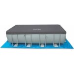 B�che de protection pour piscine tubulaire rectangulaire 732 x 366 m - intex
