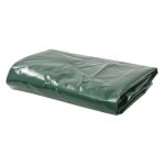 Vidaxl b�che 650 g / m� 5 x 6 m vert