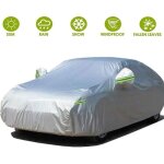 Bche voiture exterieur housse de protection oxford impermable ouverte latrale anti uv neige poussire ...