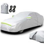 B�che voiture suv �tanche 6 couches housse de protection voiture ext�rieur contre pluie soleil avec zip. ...
