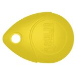 Badge cl de proximit jaune vigik - urmet memo. . .