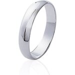 Bague alliance homme - anneau standard - argent massif 925 - fianailles mariage