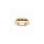 Bague alliance en plaqué or 750 / 000 garanti sans nickel Bague alliance en plaqué or 750 / 000 garanti sans nickel