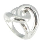 Bague argent 925 entrelac�e