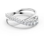 Bague - bijoux fantaisie argent - swarovski - 5572716