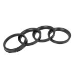 Bague de centrage de moyeu de roue x autohaux 67. 1mm � 58. 1 jante plastique voiture anneaux centr�s ...
