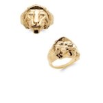 Bague chevalire - bijouxia - symbole lion - plaqu or 18 carats - tenue placage haute - qualit bijouterie ...