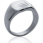 Bague chevalière homme - selle arrondie - épis angles gravés - acier inoxydable - centmille - c11144100 ... Bague chevalière homme - selle arrondie - épis angles gravés - acier inoxydable - centmille - c11144100 ...