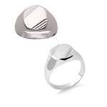 Bague chevalire ronde strie - bijouxia - argent massif 925 - qualit bijouterie - tailles 50  68
