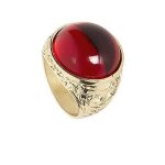 Bague dor�e pierre - widmann - mixte - rouge - adulte