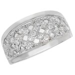 Bague eds jewels femme argent fin 925 oxyde de zirconium 42387
