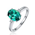 Bague femme en cristal plaqu or rmega - bague de fianailles alliance mariage saint valentin ftes