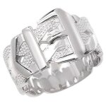 Bague homme argent fin 925 42455