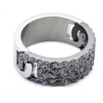 Bague - morellato - si207025 - acier - gris - homme Bague - morellato - si207025 - acier - gris - homme