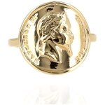 Bague napol�on pi�ce louis dor en plaqu� or t48 - 50 - 52 - 54 - 56 - 58 - 60 - bijouxia - femme - plaqu� ...