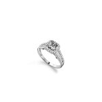 Bague - oliver weber collection - juventa - argent - oxyde de zirconium - blanc