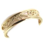 Bague plaqu� or carmen - les tr�sors de lily - 5 mm - dor� - femme