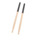 Baguettes de batterie en bois 5a pour adultes et enfants débutants - motif x noir Baguettes de batterie en bois 5a pour adultes et enfants débutants - motif x noir
