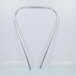 Baguette contour tablier avant rms pour scooter piaggio 125 vespa px 1977 � 1982